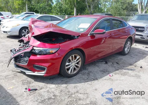 2017 Chevrolet Malibu 1Lt из США, поврежденный, VIN 1G1ZE5ST6HF160124